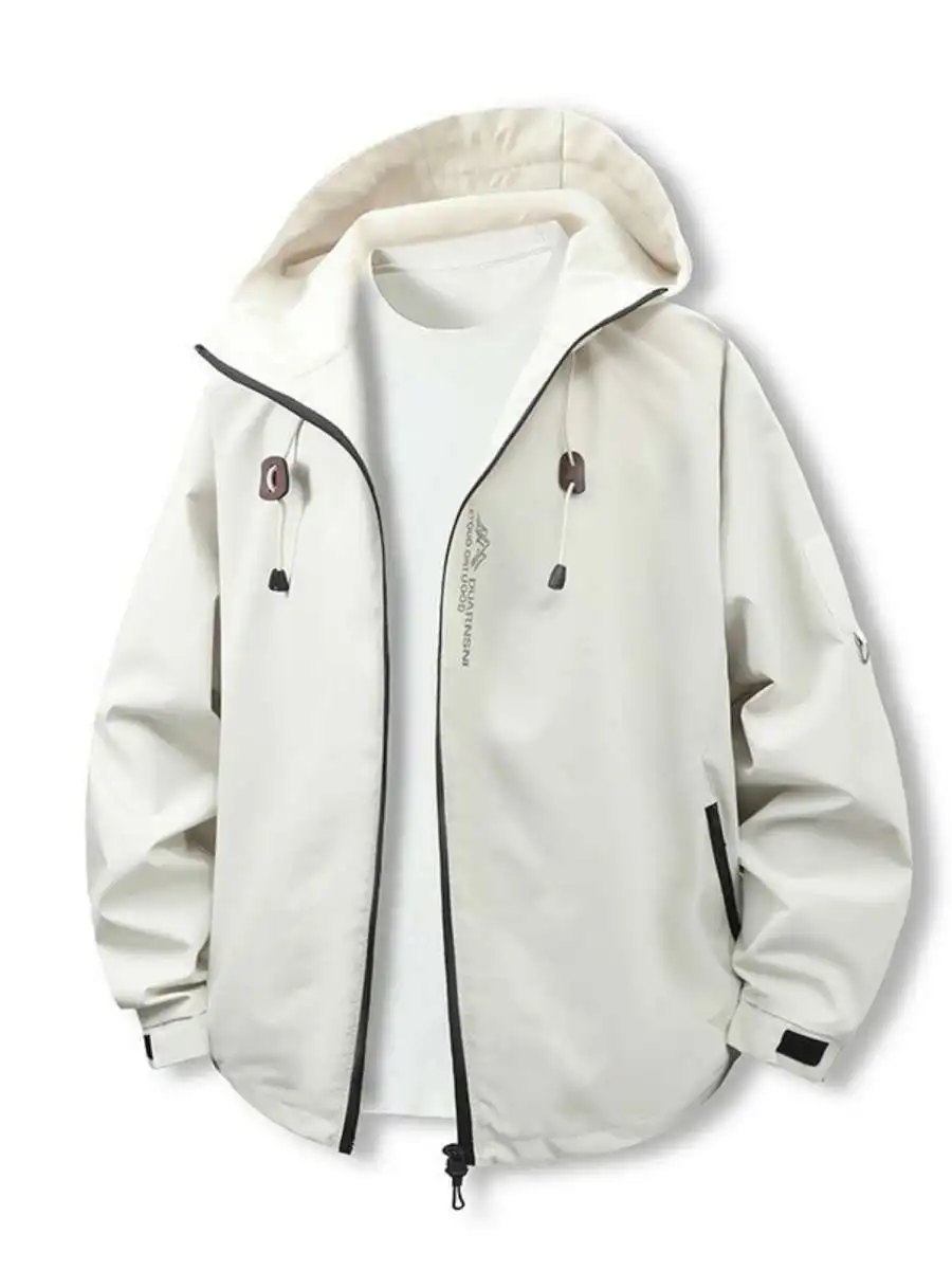 

Американская рабочая одежда в стиле ретро для активного отдыха, ветрозащитная и водонепроницаемая куртка, весенне-осенняя сезонная этническая одежда в стиле ханьфу