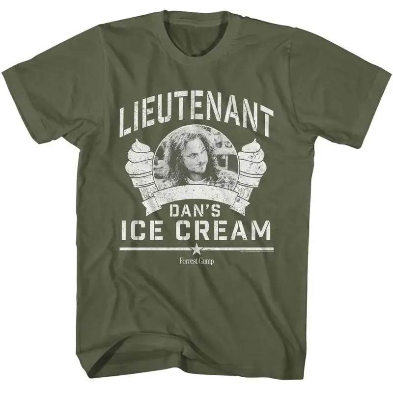 Forrest Gump Lieutenant Dans Ice Cream T-Shirt