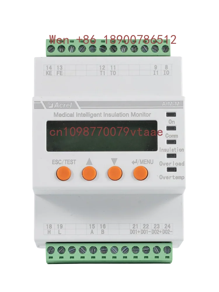 AIM-M300 Isolated Neutral Grounding System Medical Insulation Monitor Ground Fault Detecting Device2027