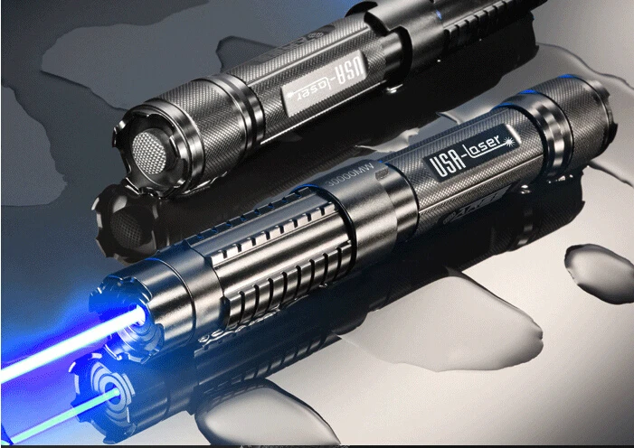 

NEW Laser Light Pointer laser Sight blue 500000m 450nm Adjustable Focus Burning Lazer torch Pet Cat Tickle Toy Flashlight ﻿
