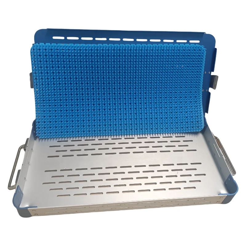 

Surgery Instrument Sterilization Stainless Steel Box Can Be Autoclaved and Sterilized 410 220 35