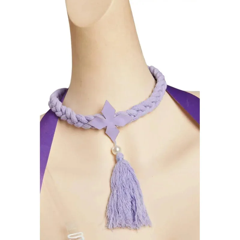 

CyGenshin Impact Cosplay Costume Keqing Bunny Girls Outfit Women Sexy Off Shoulder Jumpsuit Suit For Halloween Carnival Rol UF97