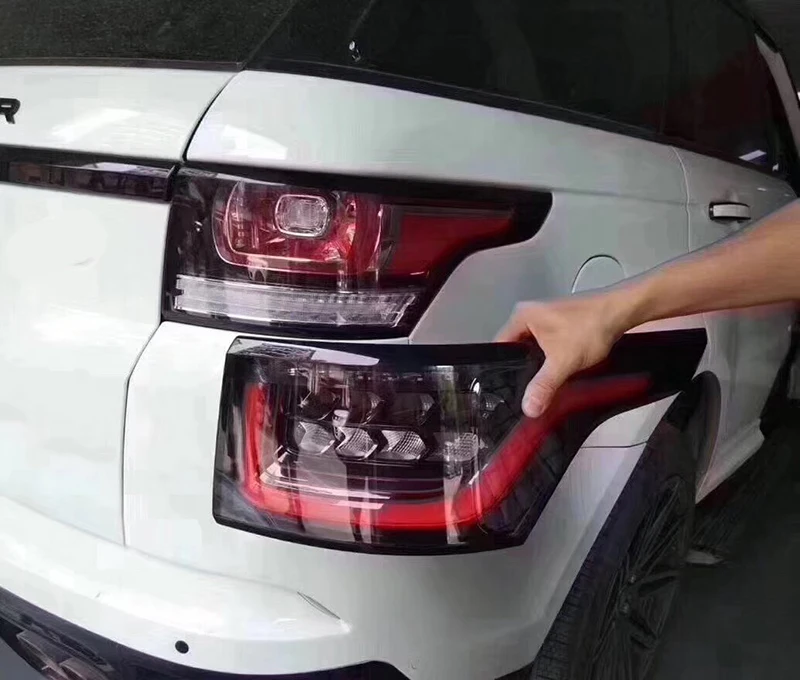 Luz traseira de alta qualidade para range rover sport 2014 2016 2017 antigo para novas peças de ajuste atualizado 2018 lâmpada led traseira para land rover