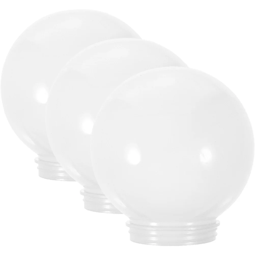 

3 Pcs Wall Lamp Shade Ball Lampshade Baby Candelabras Table Acrylic