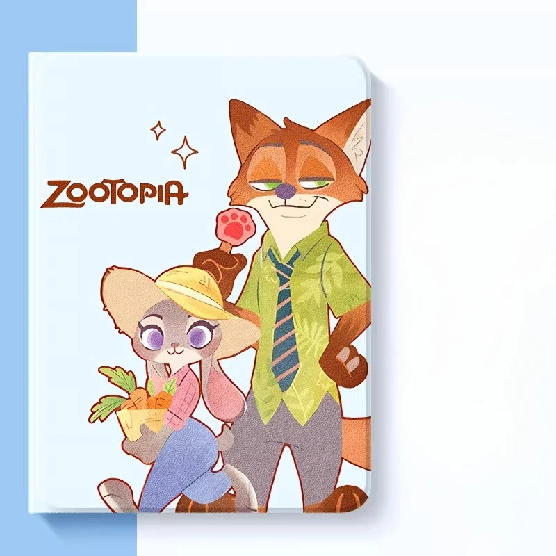 

Чехол Zootopia для iPad Funda ipad 8 9 10 10,2 дюйма A16 11 дюймов, чехол для планшета Air 4 5 10,9 дюйма M2 M3 Pro 3 4 5 6 12,9 дюйма M4 Защитный чехол