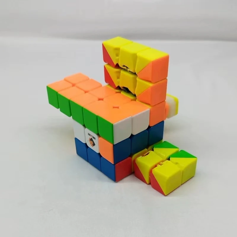 Camouflage Cube False 3x3x5 Cuboid Magic Cube Fake 335 Cubo Magico Puzzle Antistress Toys For Boy Children Educational Toys