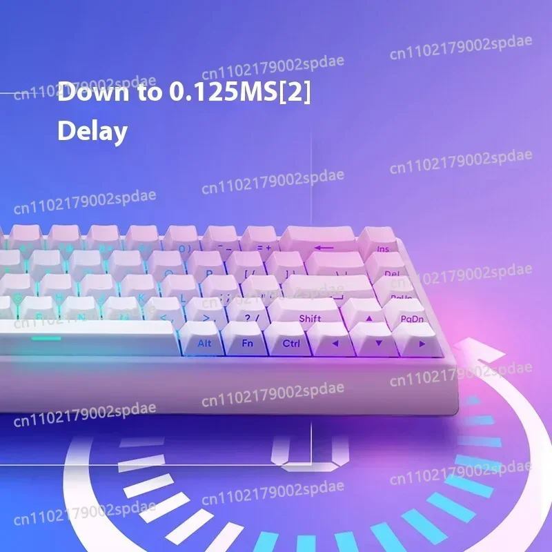 Magnetic Switch Keyboard Wired 8000Hz RT0.004mm Mechanical Keyboard Low Latency Gaming Keyboard