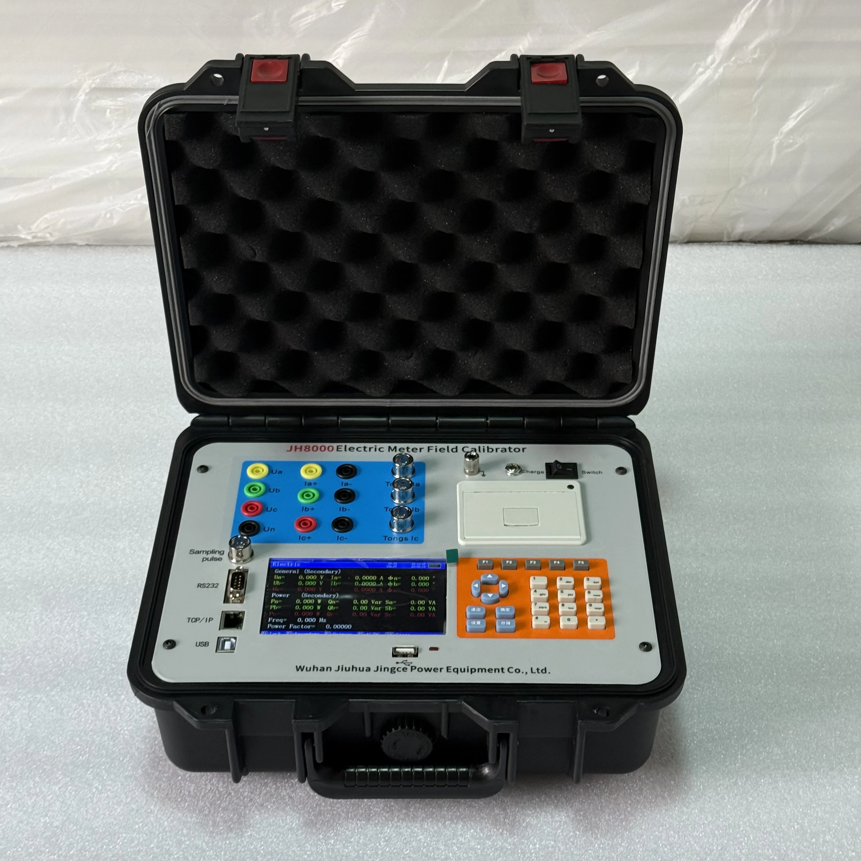 5-inch TFT LCD Screen Transformer Ratio and Angular Difference of Low Pressure CT Three Phase Electric Meter Field Calibrator
