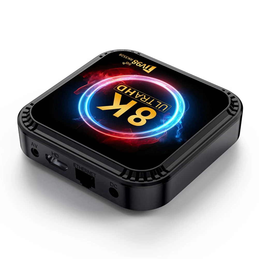 TV98 RK3528 Smart TV Box Android 13 8K HD 4G y 32G Enchufe UE