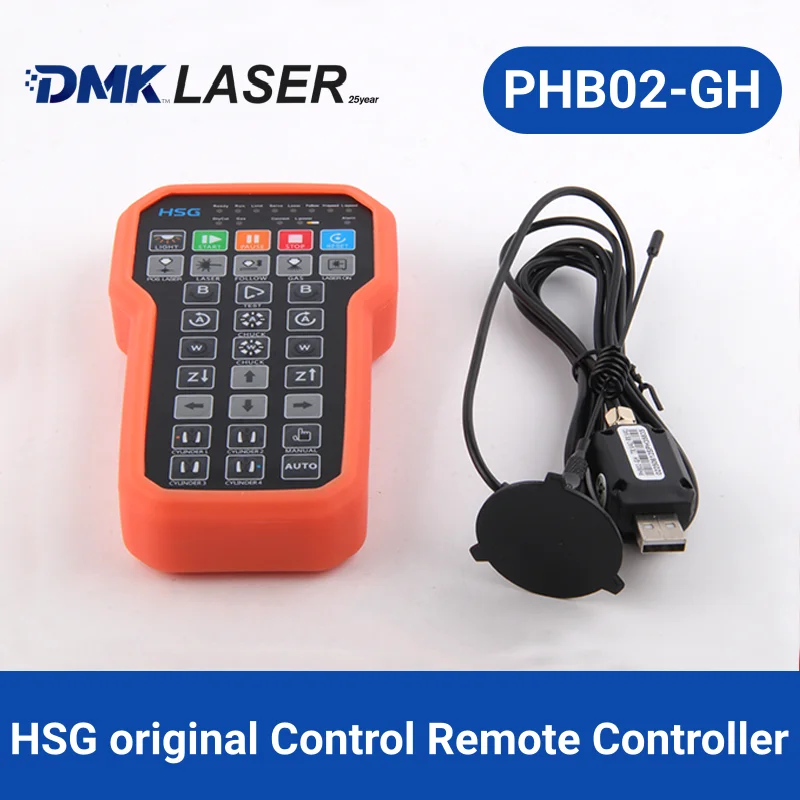 HSG original Laser remote control wireless box PHB02-GH handle fiber optic cutting control box for HSG laser pipe cutter machine