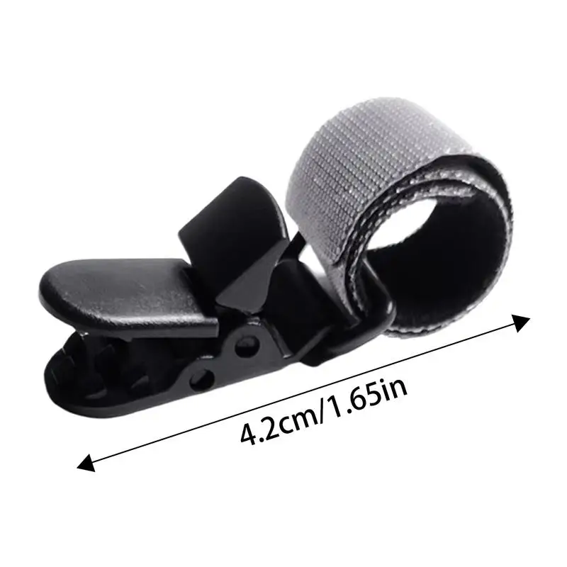 Yard Flag Clips 12 Pieces Flag Clips For Flagpole Adjustable Anti-Wind Clamps For Indoor Outdoor Garden Backyard Project