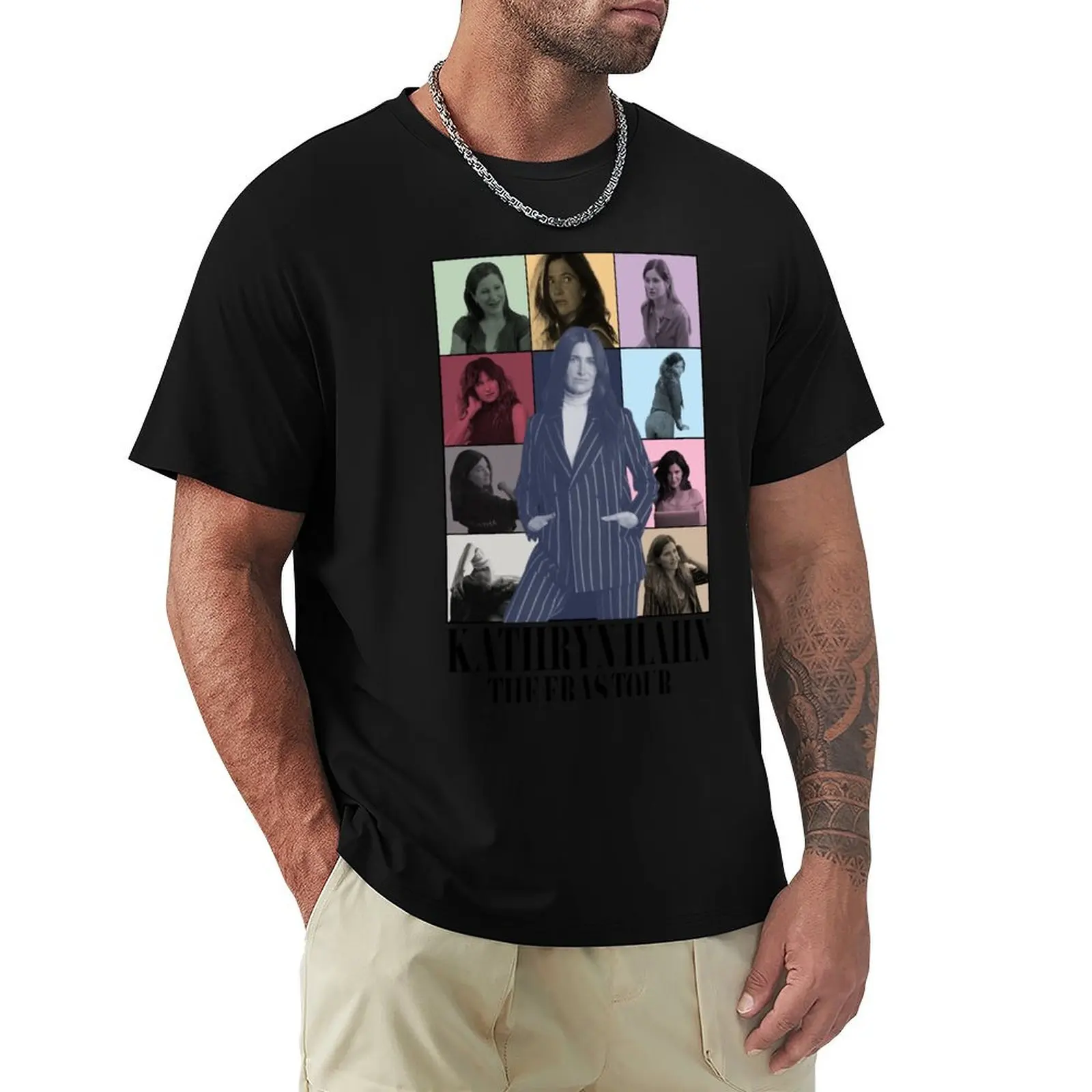 

Kathryn Hahn Characters T-Shirt Casual Fashion Short Sleeve Cotton T-Shirt