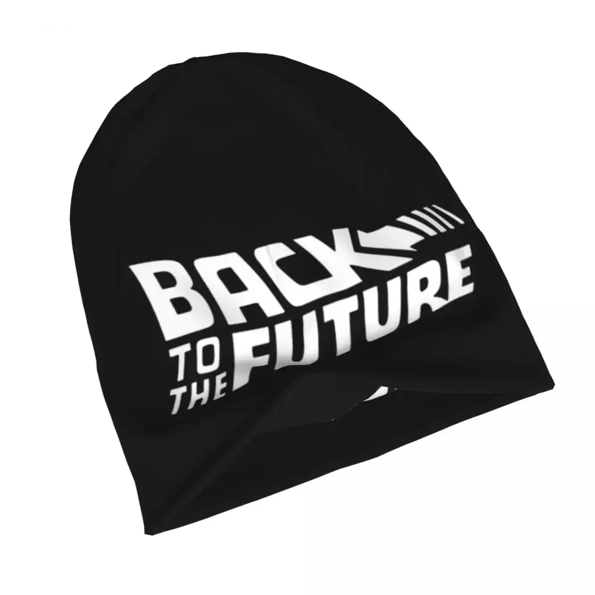 Gorros retrô unissex de volta para o futuro, gorro de malha, chapéu quente, gorros adultos, moda para outono e inverno