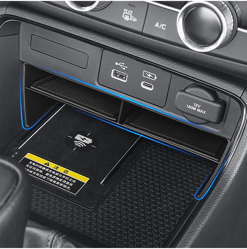 Für Honda CR-V CRV 6. Generation 2023 2024 2025 2026 Hybrid Auto Mittelkonsole Aufbewahrungsbox Halter Ablage Organisationszubehör – Detail 1