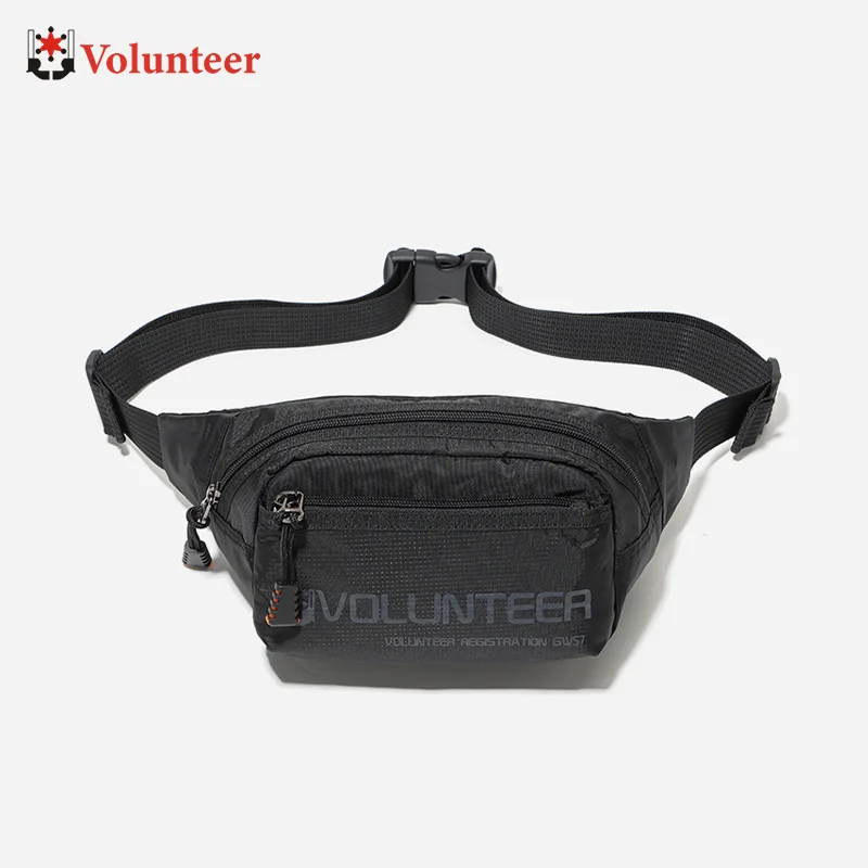 Volunteer Waist Bags for Men 2023 New Fashion Waterproof Versatile Vintage Phone High Quality Commuter Crossbody Bags 1802-17