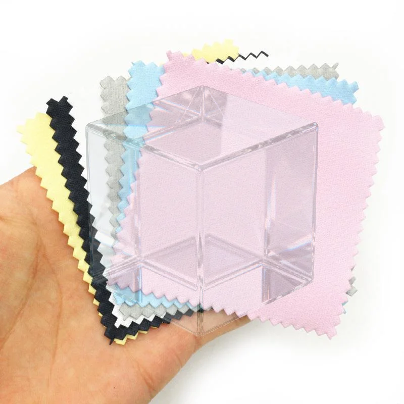 10pcs Polish Polishing Cloth Silver Color Cleaning Polishing Cloth Soft Clean Wipe Wiping Cloth For Silver Gold Jewelry Tools