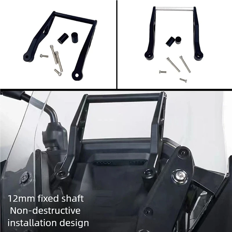 Adventure prepare Motorcycle Phone Bracket Vibration Dampening Handlebar Mount Universal Smartphone Cradle for R1300GS D7YA