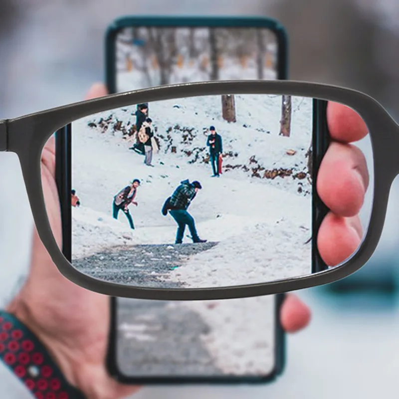 Gafas de lectura plegables para hombre, lentes portátiles telescópicas para presbicia, para ordenador, rectangulares, con estuche de lupa + 1,0 ~ +