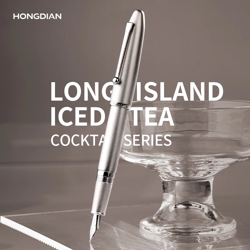 LT Hongdian Exquisiter Kalligrafie-Stift mit gebogener Spitze für Schüler, Übungsstift mit kleiner aufwärts gerichteter Spitze, 620 Cocktail-Serie, anpassbar