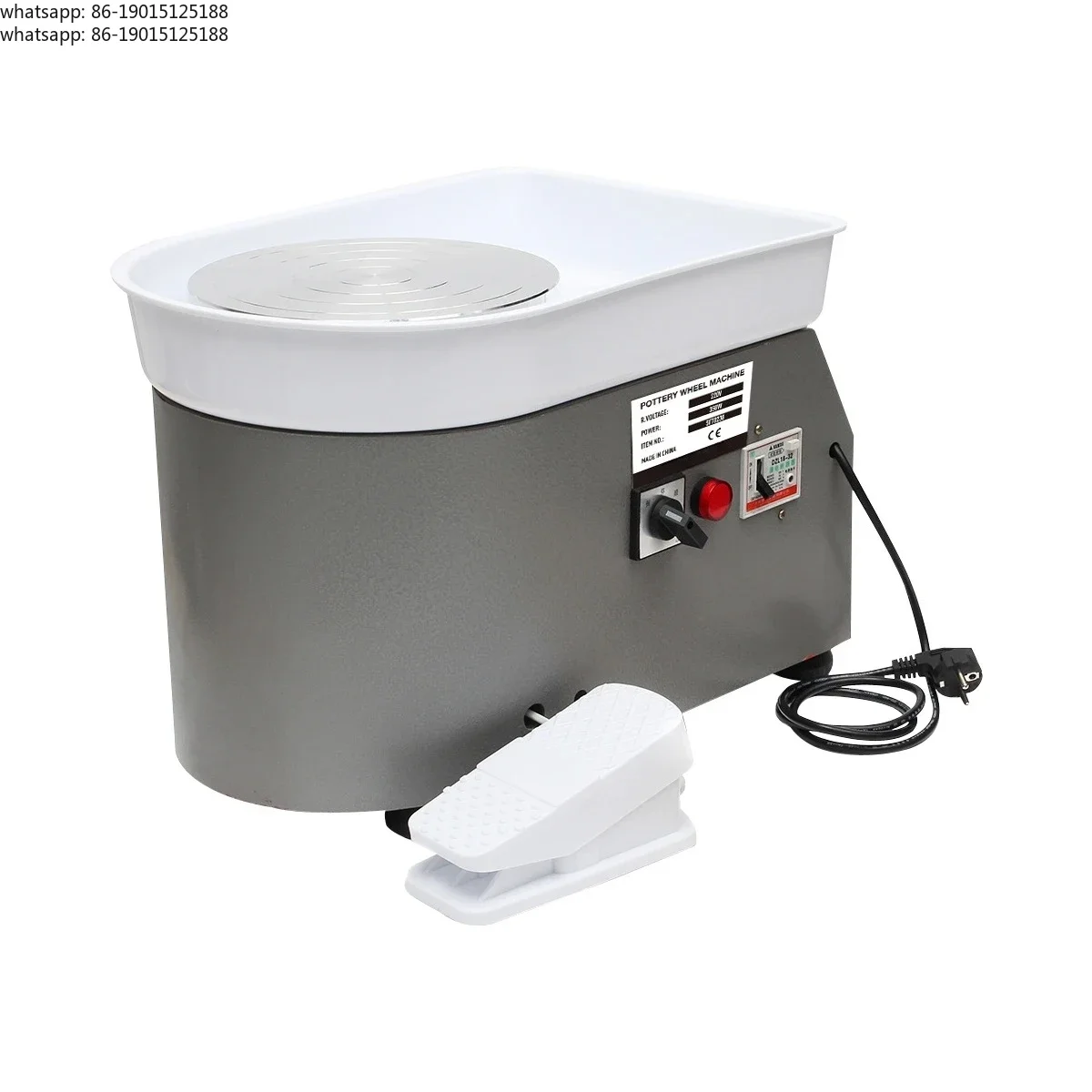 350w High-power Ceramic Throwing Work Clay Is Processed Electric Pottery Wheel Machine