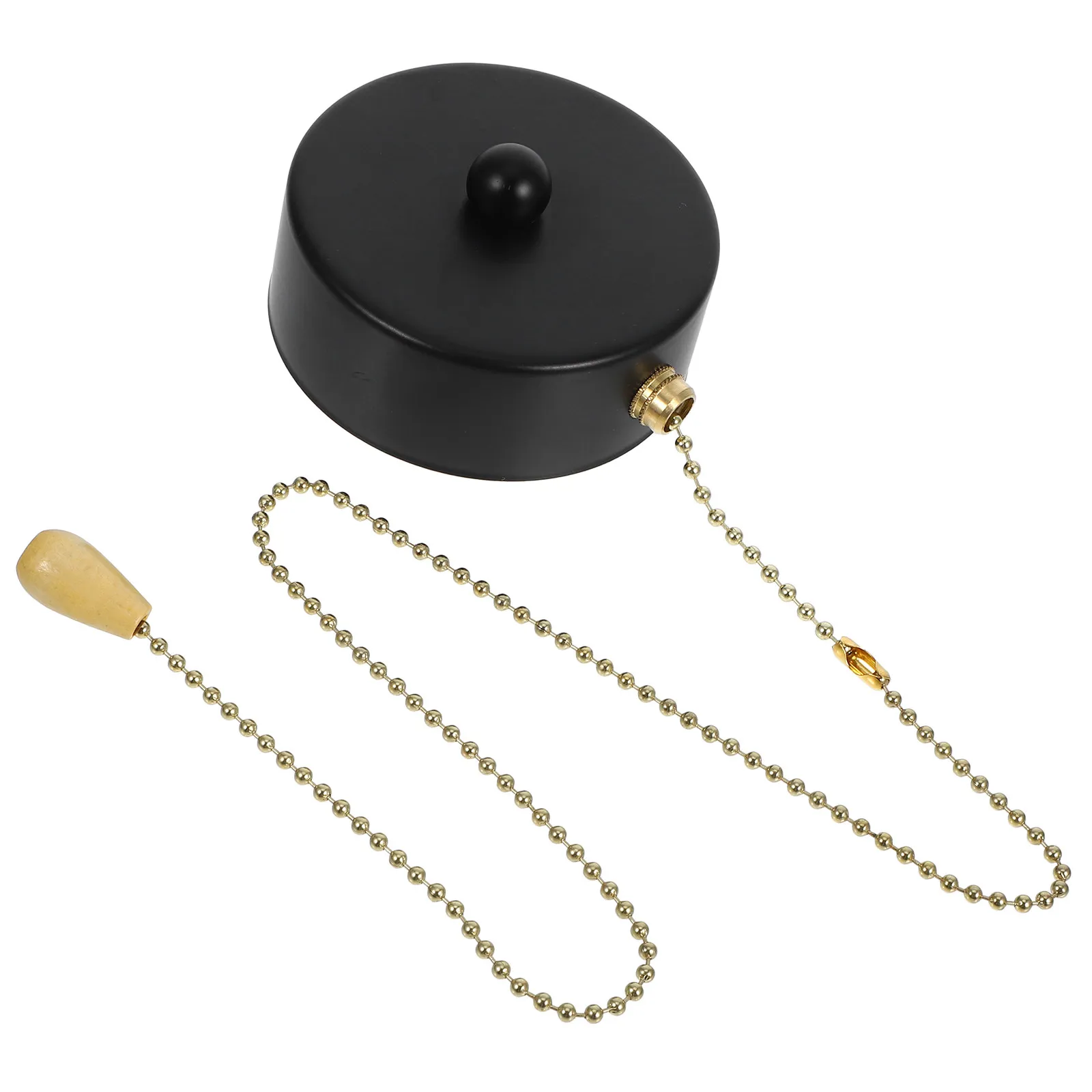 Wall-Mounted Fan Switch Pull Cord Ceiling Fan Light Replacement Pull Chain Switch for Bedroom Bathroom Lighting Control