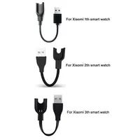 NEW 1pcs New USB Charging Cable Charger Cord Adapter for Xiaomi Mi Band 1/2/3 Smart Bracelet Charger