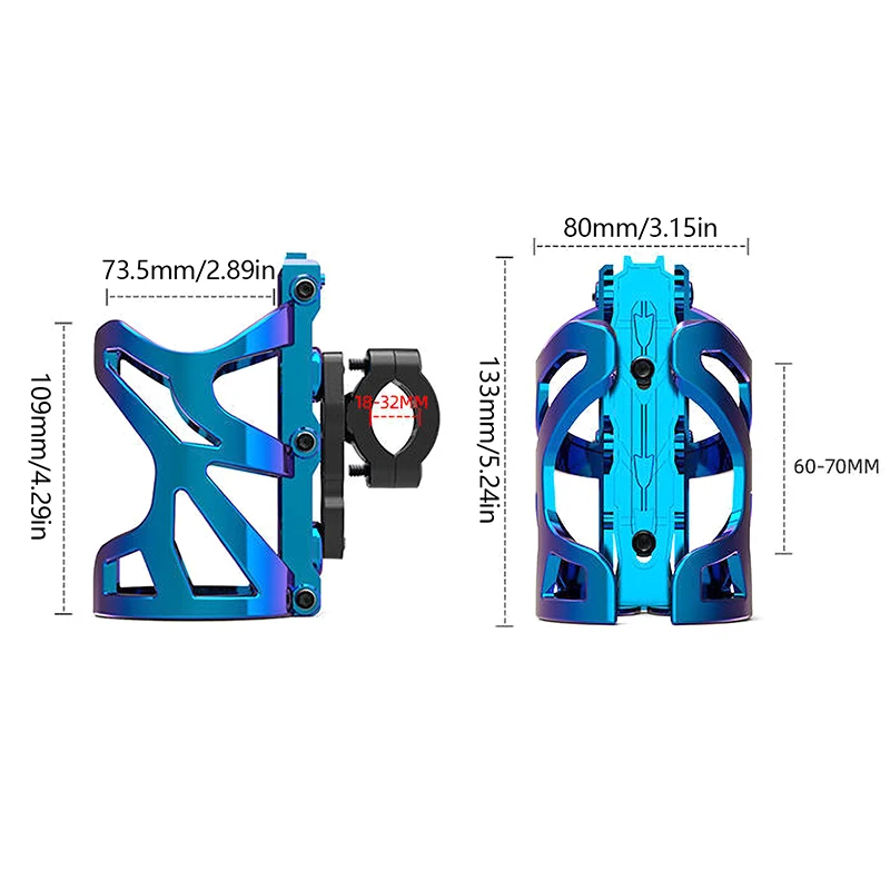 1PCMotorcycle Universal Drink Holder Bike Water Cup Bottle Holder Motorcycle Bike Modification Accessories Motorcycle Cup Holder