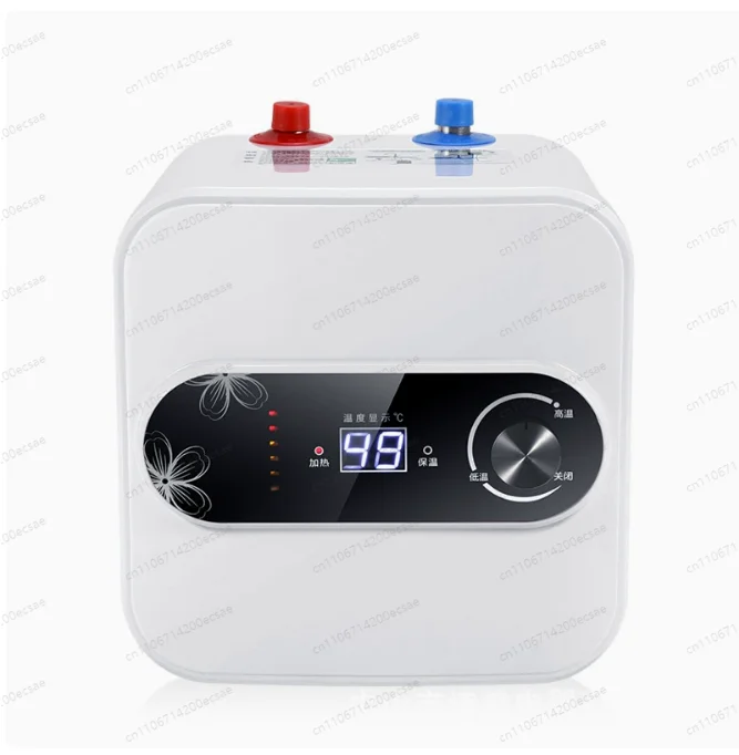 8L Water Storage Instant Electric Water Heater Rapid heat Insulation Digital display Thermostat Knob Control Up Down Water Inlet