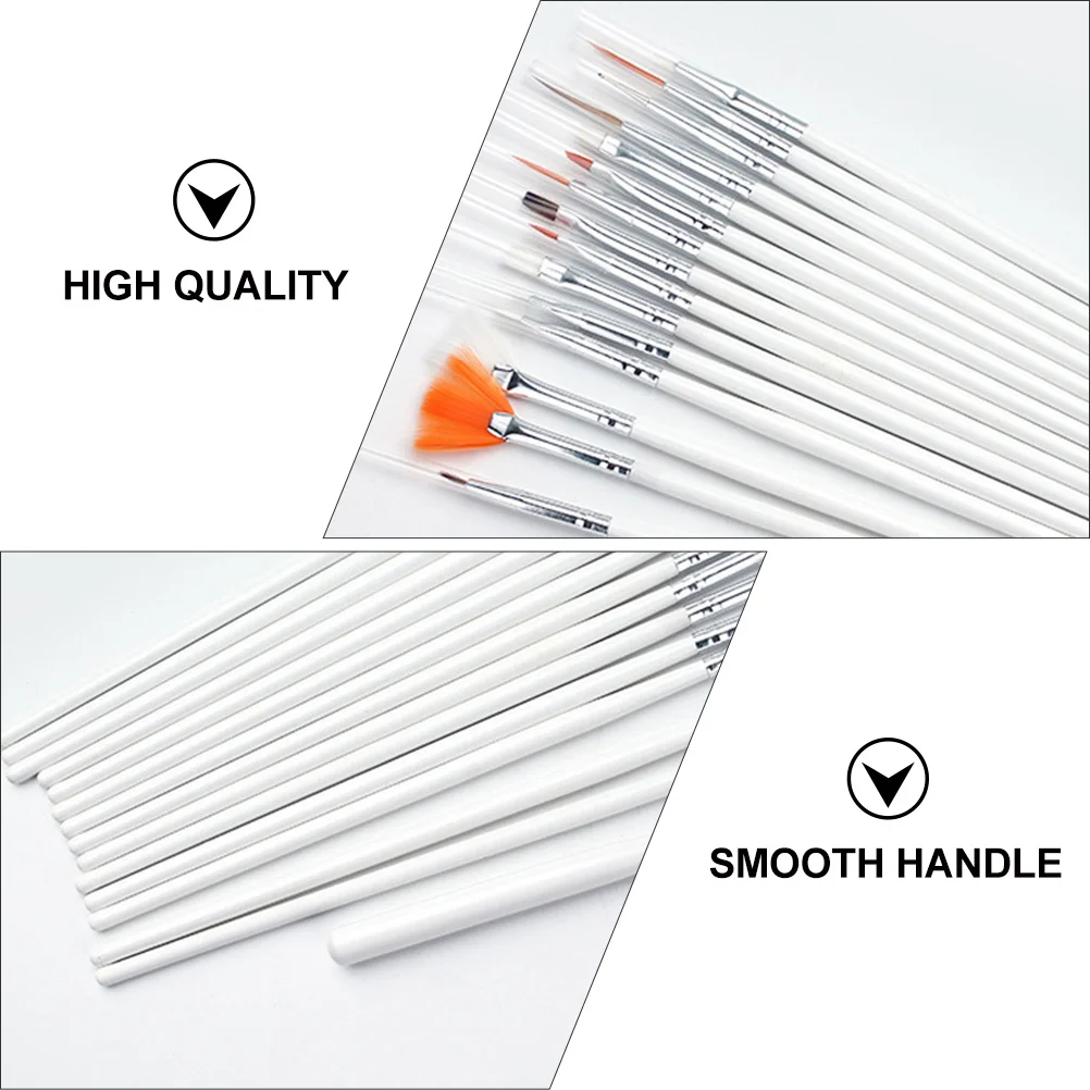 

30 Pcs Cake Carving Brush Set Craft Clay DIY Tool Nail Tools Decorating Painting and Pen Dotting Drawing Manicure