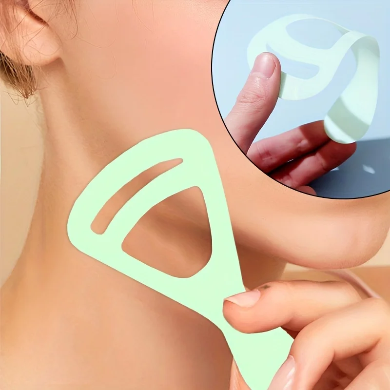 Modello di stencil per sopracciglia riutilizzabile da 2 pezzi - Guida al disegno delle sopracciglia per una perfetta curva naturale, nessuna necessità di batterie