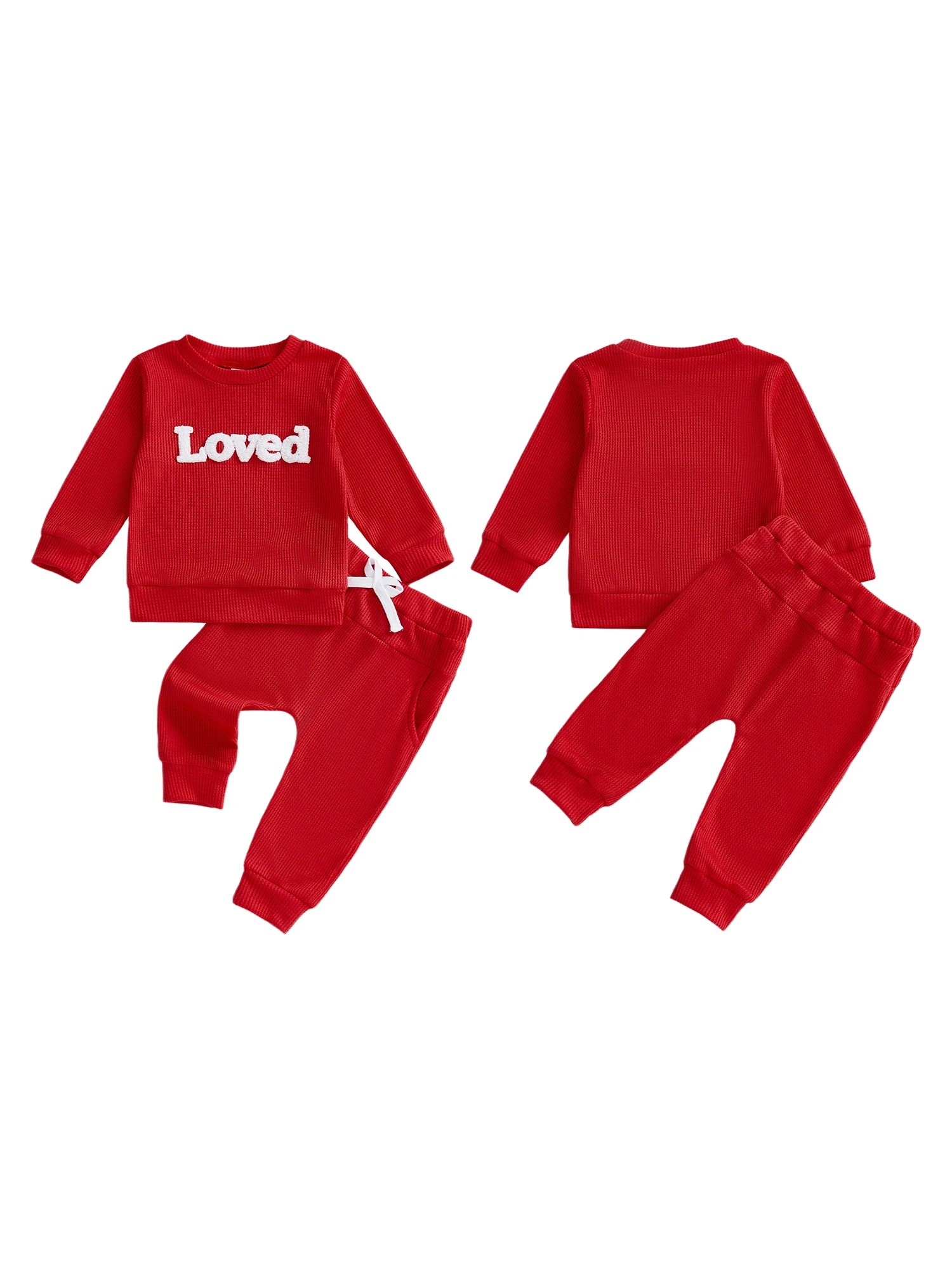 

Baby Girl Winter Outfits Christmas Reindeer Print Hooded Pullover Sweatshirt and Leggings Set with Pom Pom Hat