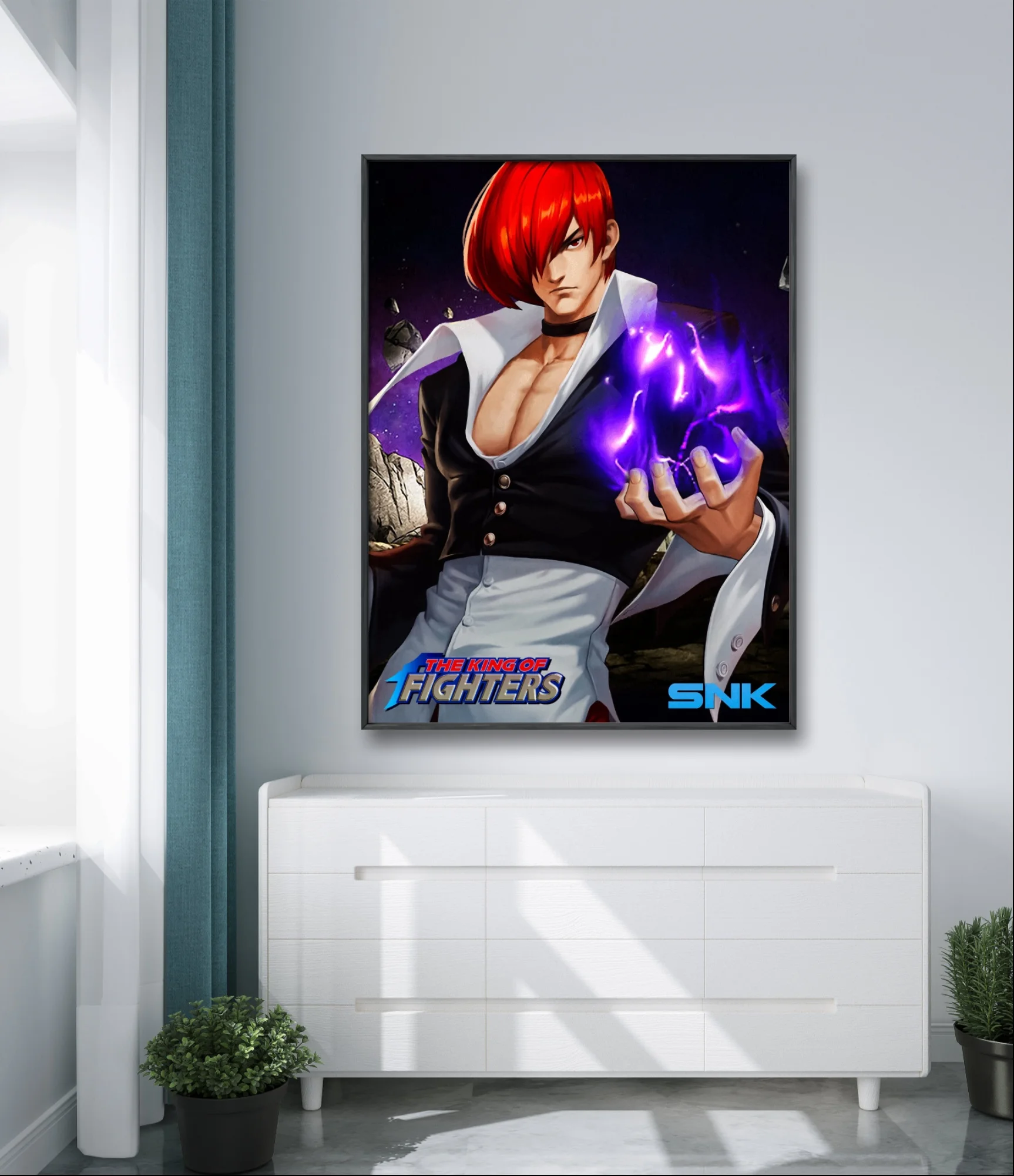 King-Of-Fighters 5D Diamond Painting Shermie Terry Bogard Poster Hand Diamond Embroidery Rhinestone Cross Stitch Home Wall Decor