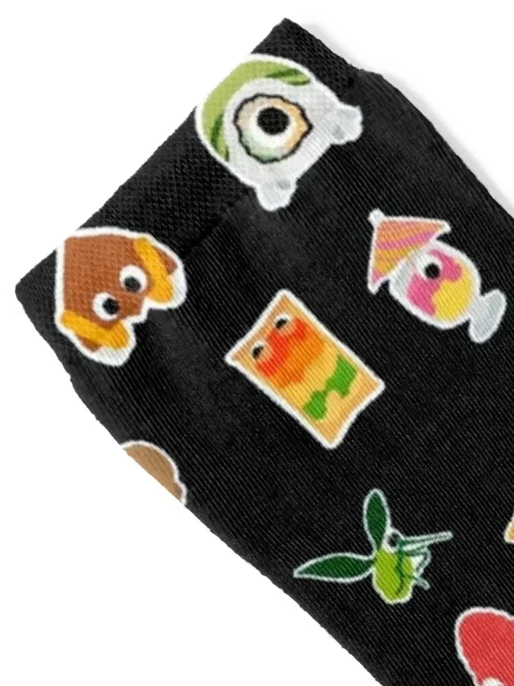 bug snack stickers 2 Socks professional running ankle heated Ladies Socks Men's