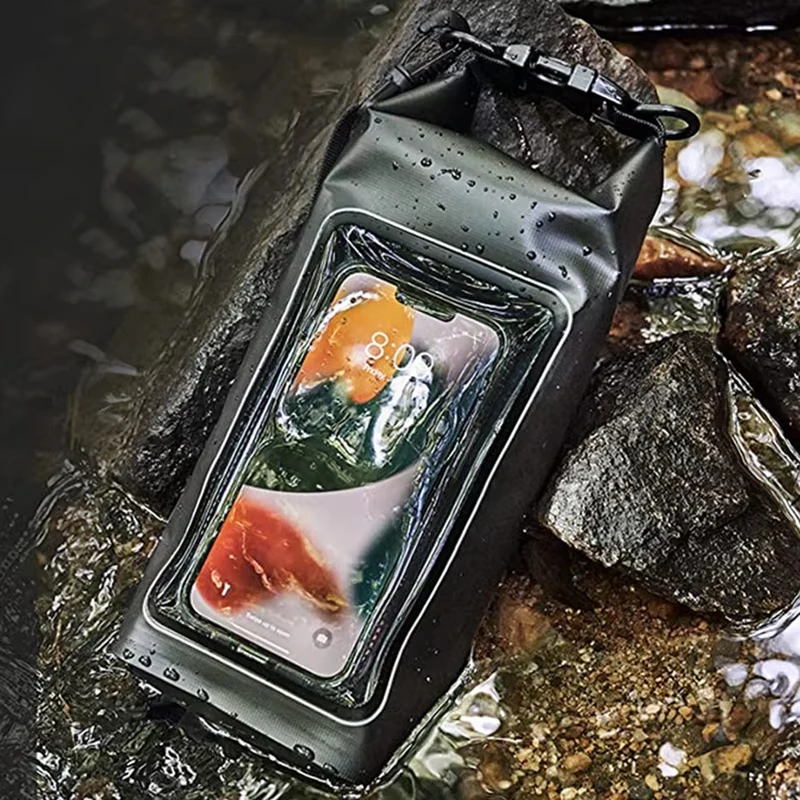 2L PVC Mobile Waterproof Bag Swimming crossbody Bag for Drifting Rafting Surfing Gym Dry Handbag Outdoor Sports Beach Pouch Bag view 6