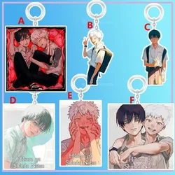 Anime Keychain Hikaru ga Shinda Natsu  Hikaru Yoshiki Acrylic Keyring strap Figure Hanging Accessories 6cm