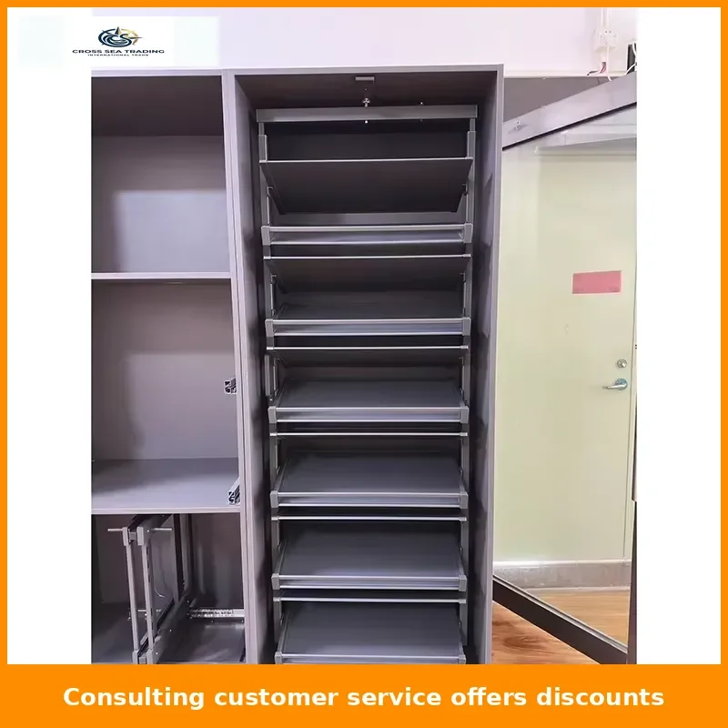 360 rotating shoe rack storage device aluminum alloy rotating shoe rack household