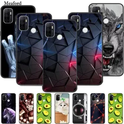 Case For OPPO A53S Bumper Silicone Wolf TPU Soft Phone Cover For OPPO A53 2020 CPH2139 A 53S A53 S OPPOA53S Case Animals funda