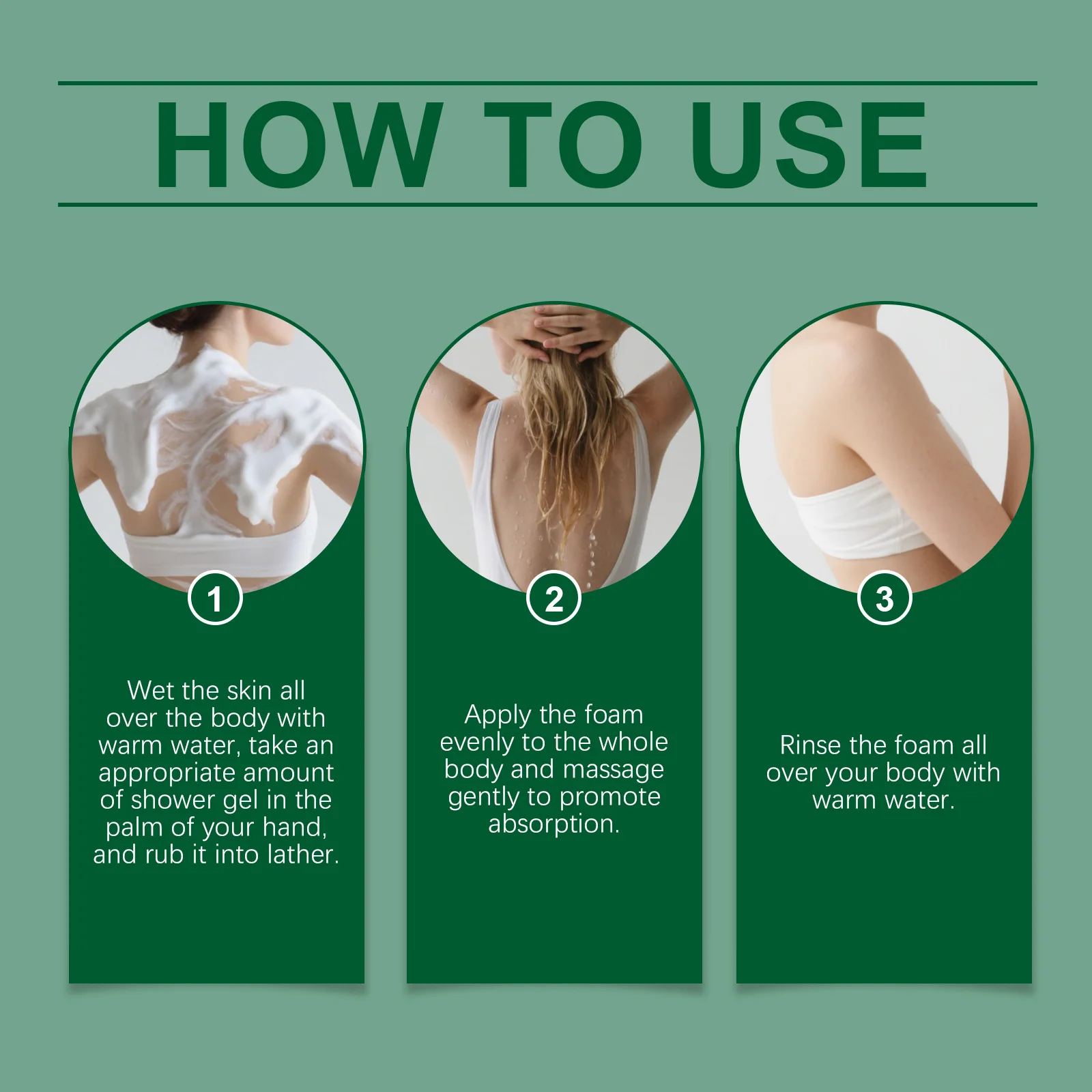 Arbre à thé Gel douche rafraîchissant propre saleté riche mousse contrôle de l'huile prévenir le blocage des pores améliorer la rugosité sec parfumé Boby Wash