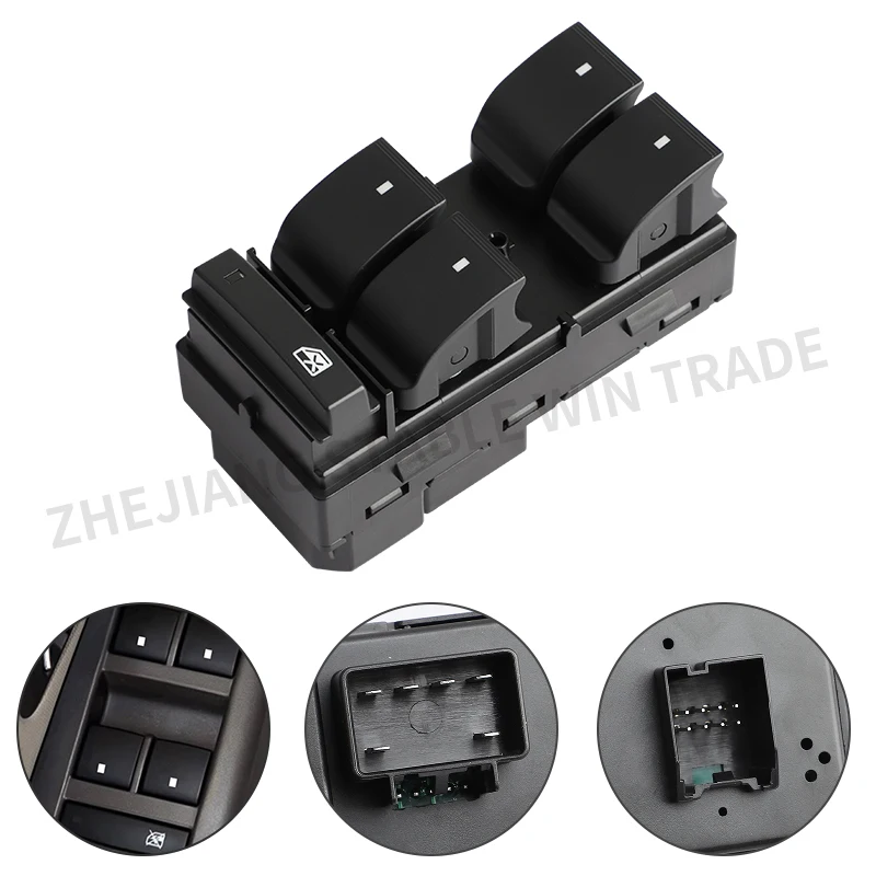 

25789692 20945129 25951963 Front Driver Side Master Power Window Switch For Chevy Silverado GMC Sierra Traverse HHR Yukon Buick