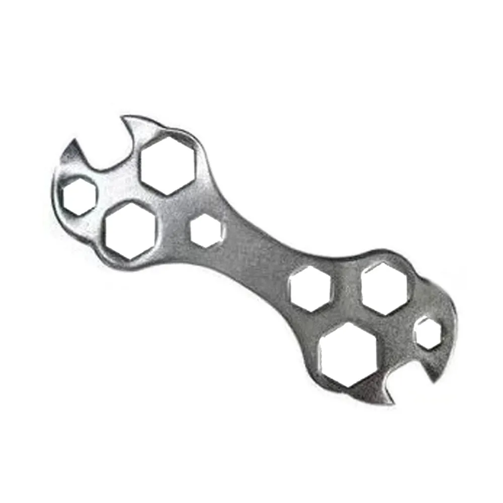 Multi Functional Bicycle Cycling Bike Flat Hexagon Wrench Steel 8-15mm Hexagon Spanner Portable Practical Bicycle Repair Tool