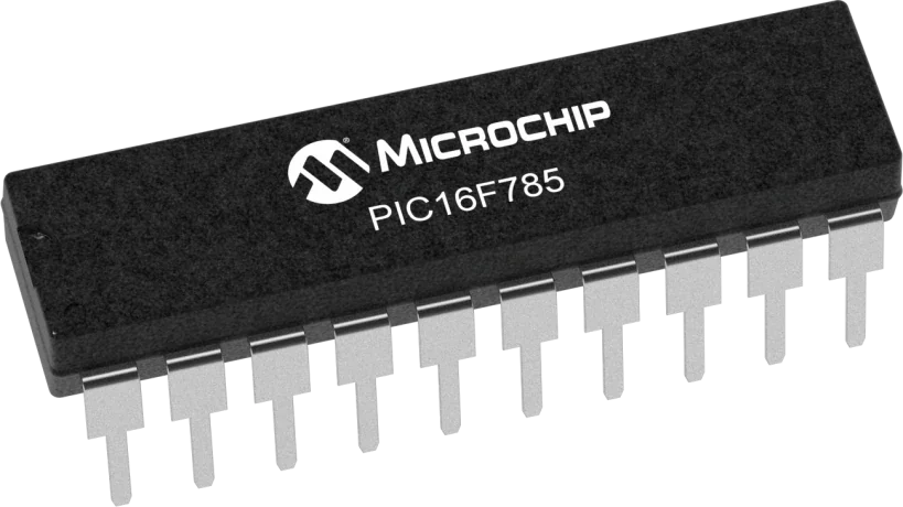 Pic16F785-I/P 8-Bit Microcontrollers - Mcu 3.5Kb Fl 128R 18 I/O