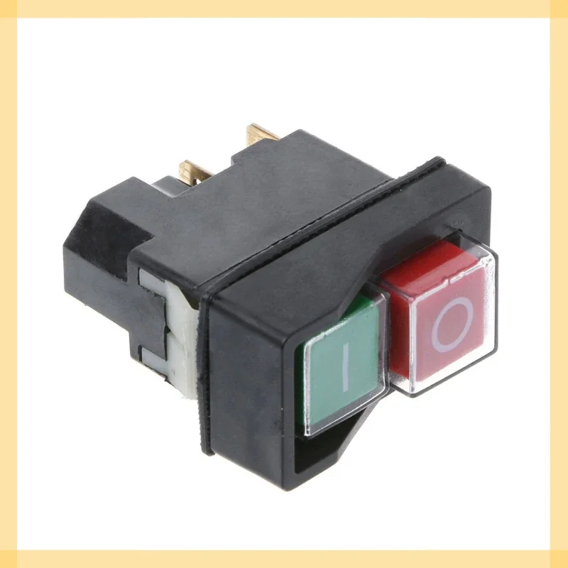 Interruptor Magnético impermeable, pulsador a prueba de explosiones, bajo voltaje y sobrecarga, protección, YH02-A, AC220V, 1 ud.