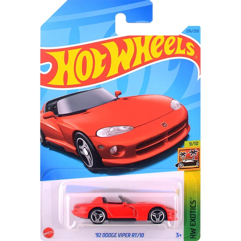 Hot Wheels Toy Car 1:64 Hotwheels Super Car Dodge Viper RT/10 And More Toys For Boys