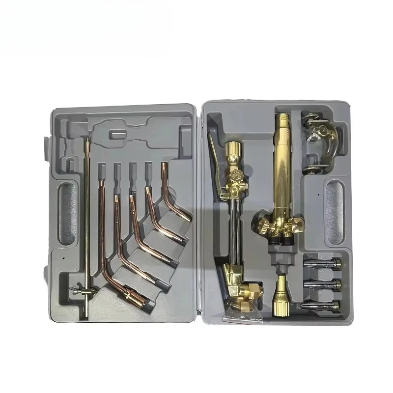 

Набор прочных латунных сварочных горелок с регулируемым пламенем — профессиональная газовая горелка от SIOGEE