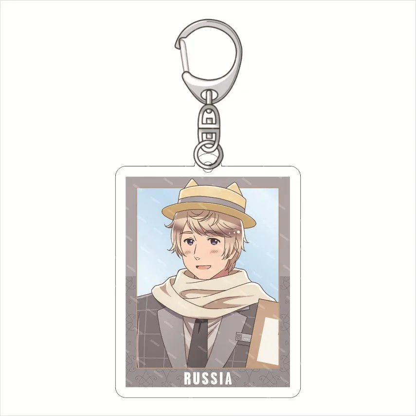 

hetalia World☆Stars square acrylic keyring keychain