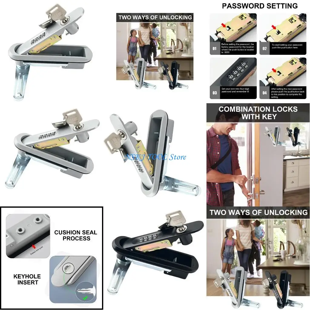 

L8RC Combination Cams Cabinet Lock Office File Cabinet Security Lock with