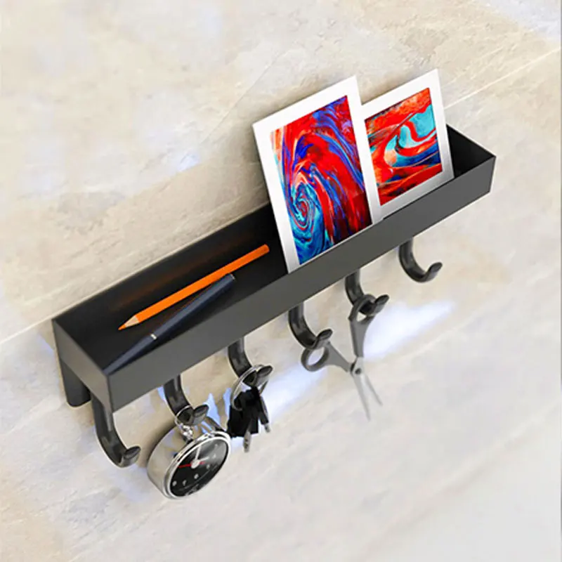 

1pc wall mounted shelf entry door wall mounted multifunctional shelf