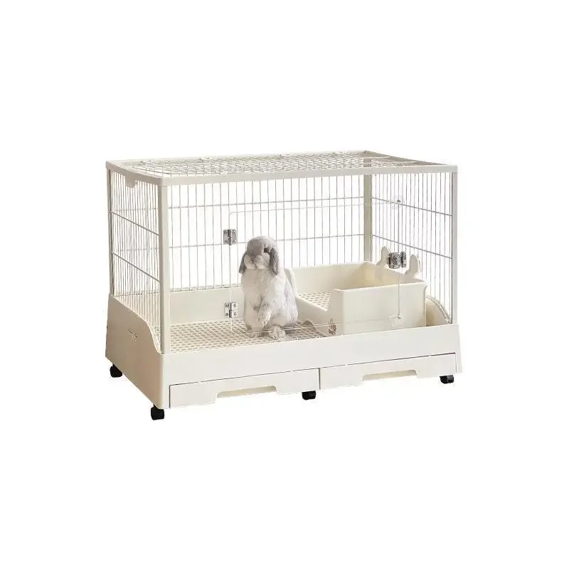 

Клетка для кроликов Umi Deluxe с двойным ящиком, большая клетка для кроликов, принадлежности для кроликов, дом для морской свинки