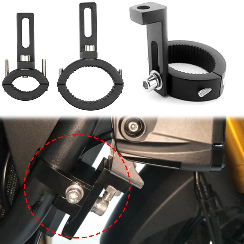 

1pcs Universal Motorcycle Mount Bracket Bumper Modified Headlight Stand Spotlight Extension Pole Frame Support Extension Bracket