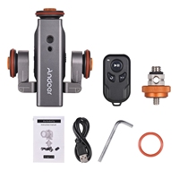Motorized Camera Video Slider with Scale Indication Electric Track Slider Wireless Remote Control 1800mAh Rechargeable Battery 3